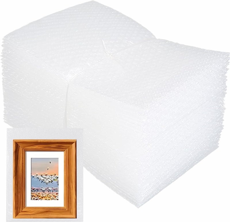 XHMAXE 50Pcs Bubble Bag, 12”x14” Bubble Pouches wrap for Shipping, Double Wall Bubble Cushioning for Packing, Moving and Storage Fragile China Dishes Electronic Item… - Image 1